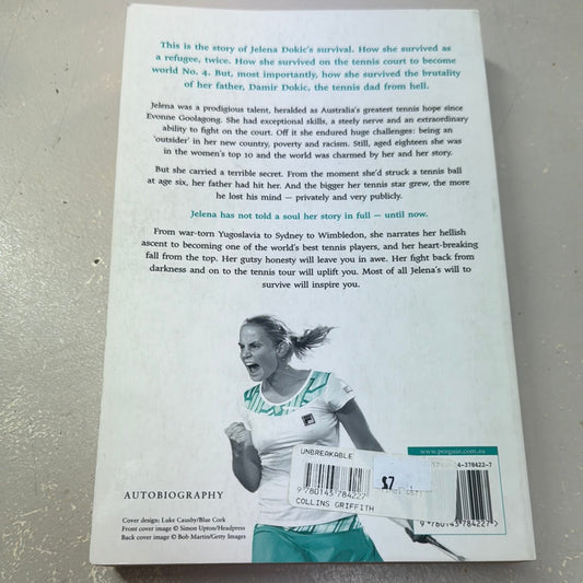 Unbreakable. Jelena Dokic and Jessica Halloran. 2018.