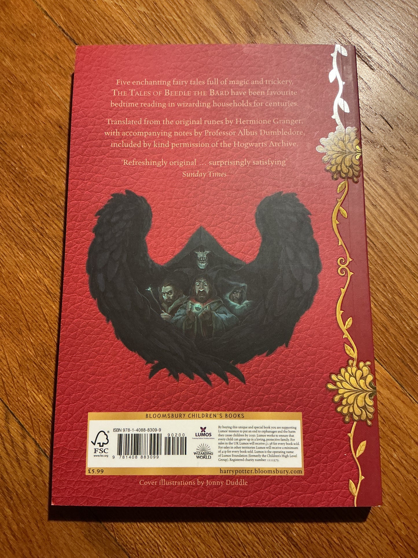 Tales of Beedle the Bard. J. K. Rowling. 2017.