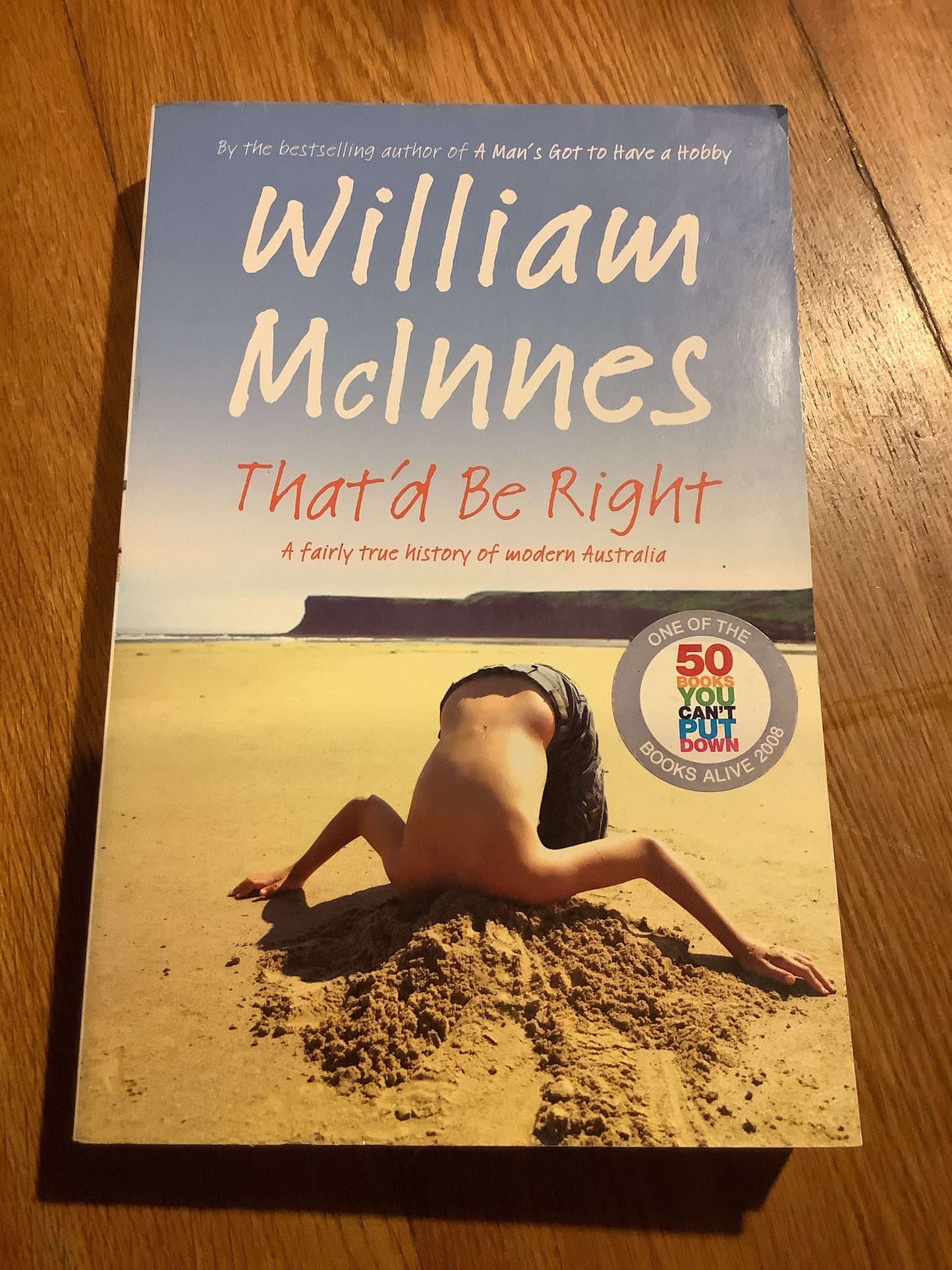 That’d be right. William McInnes. 2008.