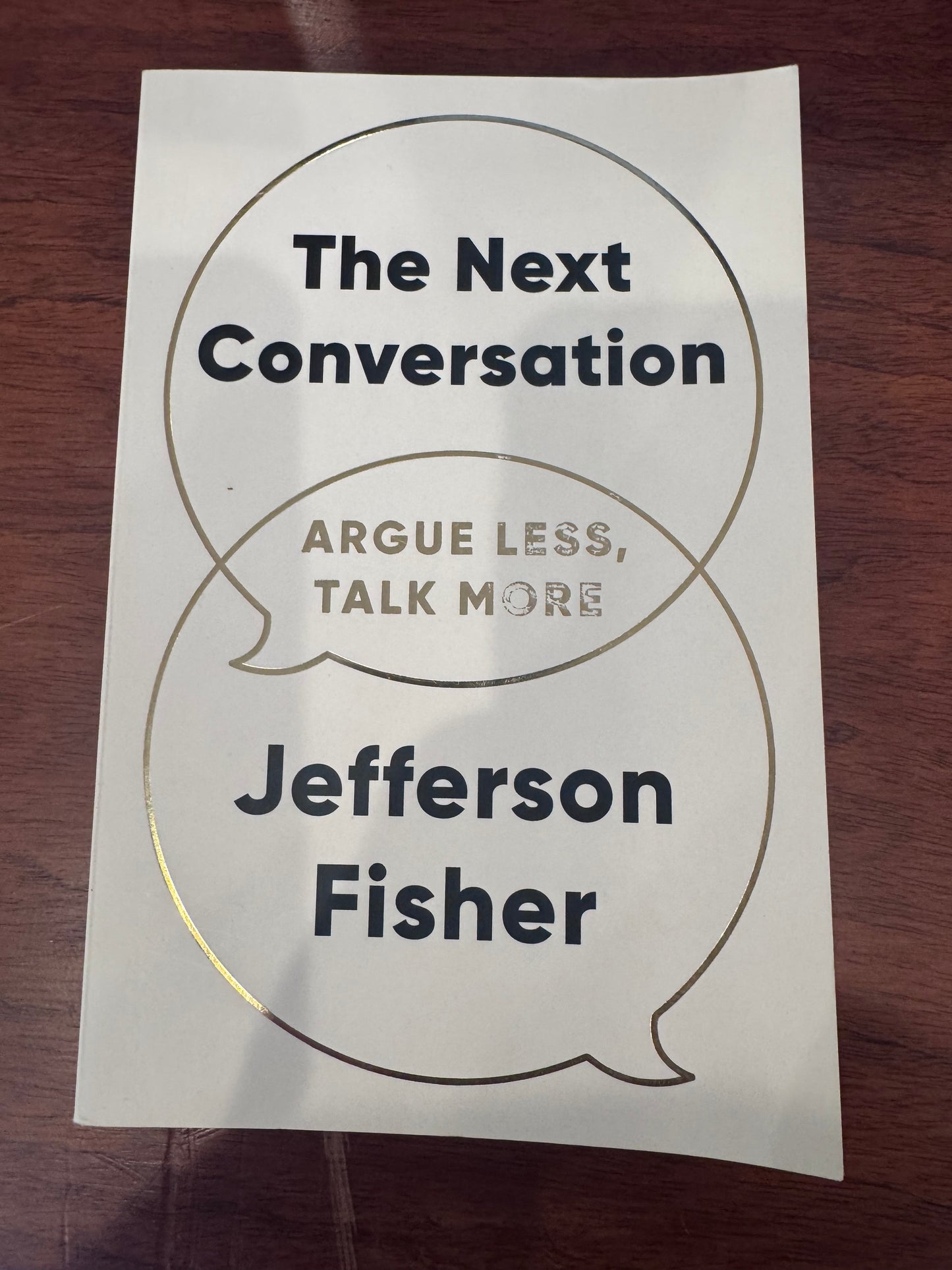 The Next Conversation. Jefferson Fischer. 2025.