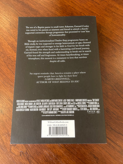 Boy erased: a memoir of identity, faith and family. Gerrard Conley. 2018.