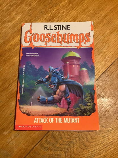 Attack of the mutant. R. L. Stine. 1994.