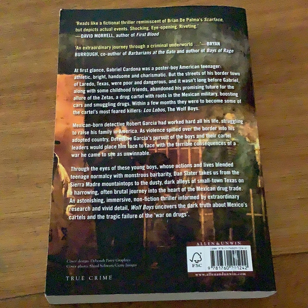 Wolf boys: the extraordinary true story of two teenage assassins and Mexico’s most dangerous drug cartel. Dan Slater. 2016.