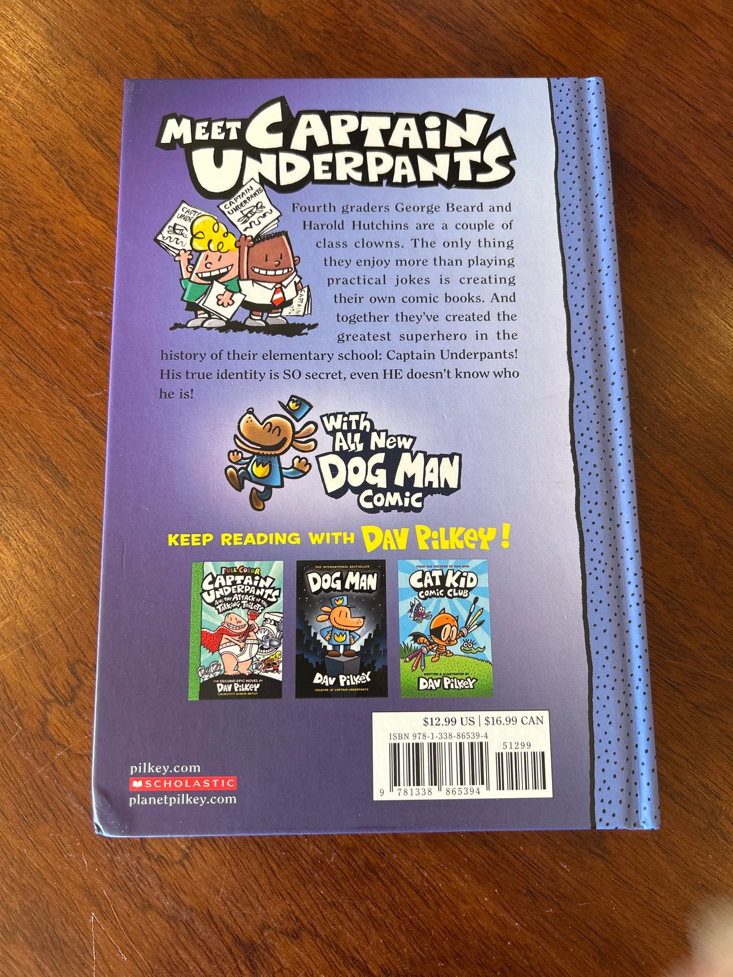 Adventures of Captain Underpants. Dav Pilkey. 2023.