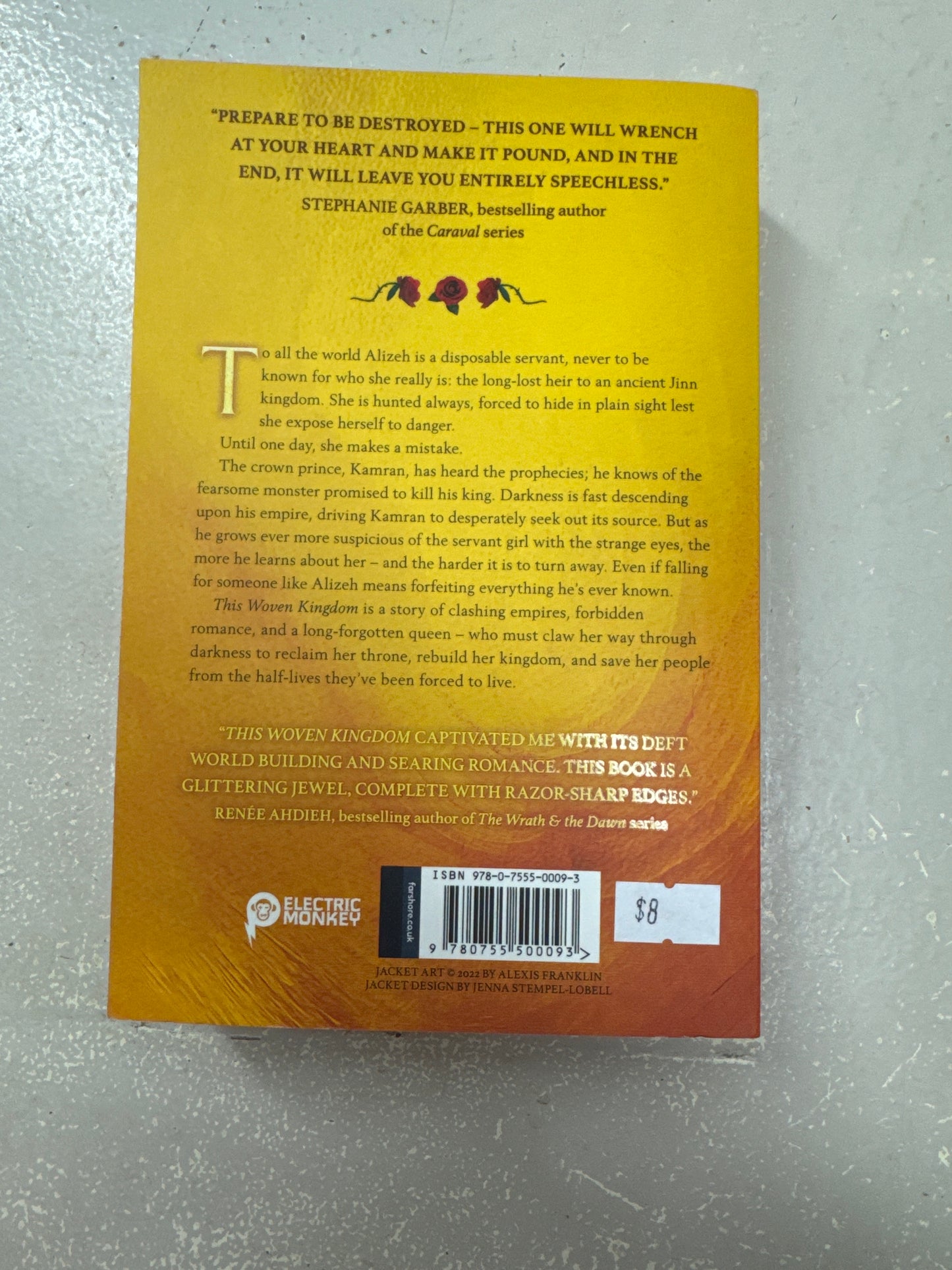 Woven Kingdom. Tahereh Mafi. 2022.