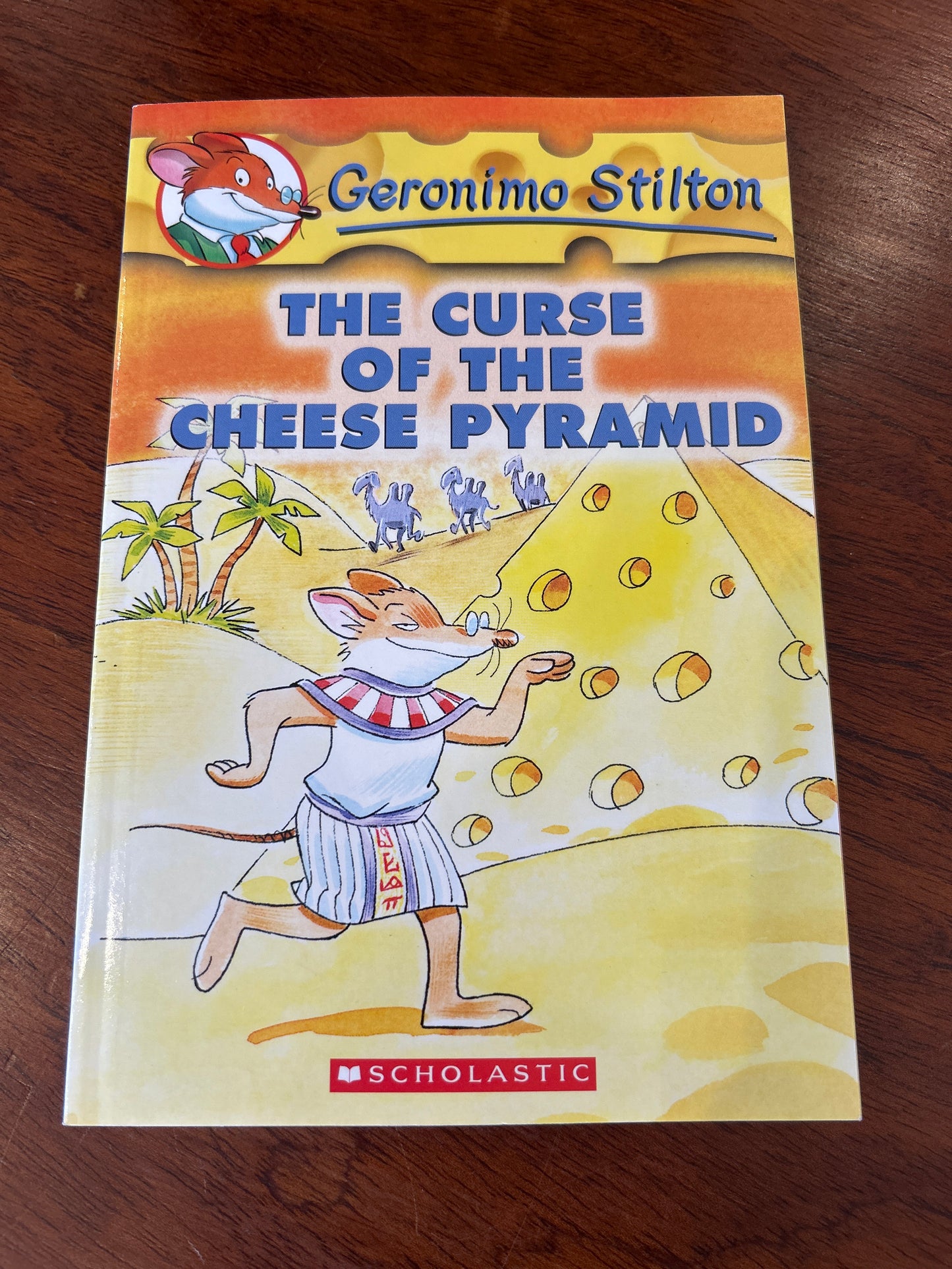 Curse of the cheese pyramid. Geronimo Stilton. 2004.