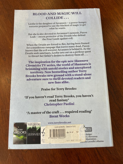 Sorcerer’s daughter. Terry Brooks. 2016.