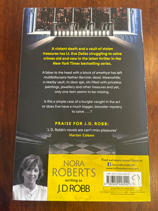 Stolen in Death. J.D. Robb. 2026.