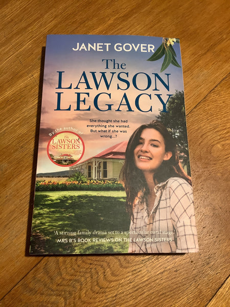 Lawson legacy. Janet Gover. 2024.