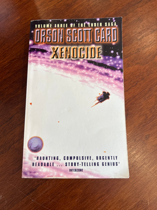 Xenocide. Orson Scott Card. 2011.