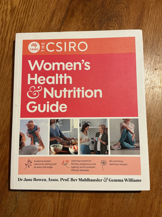 CSIRO women’s health & nutrition. Jane Bowen, Bev Muhlhausler & Gemma Wilson. 2021.