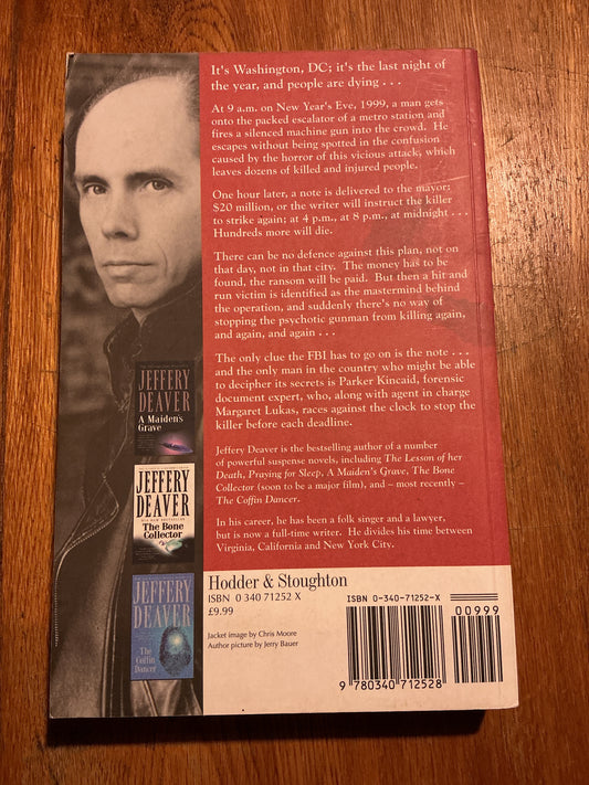 Devil's teardrop. Jeffery Deaver. 1999.