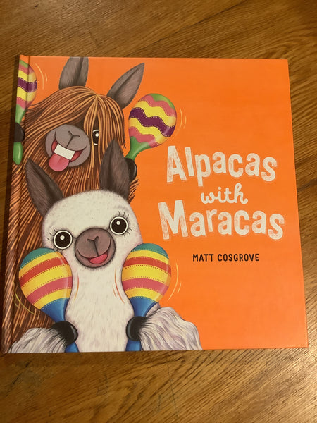 Alpacas with maracas. Matt Cosgrove. 2018.