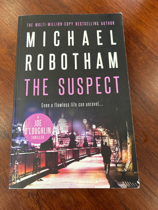 Suspect. Michael Robotham. 2018.