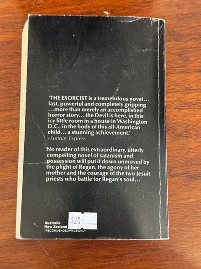 Exorcist. William Peter Blatty. 1974.