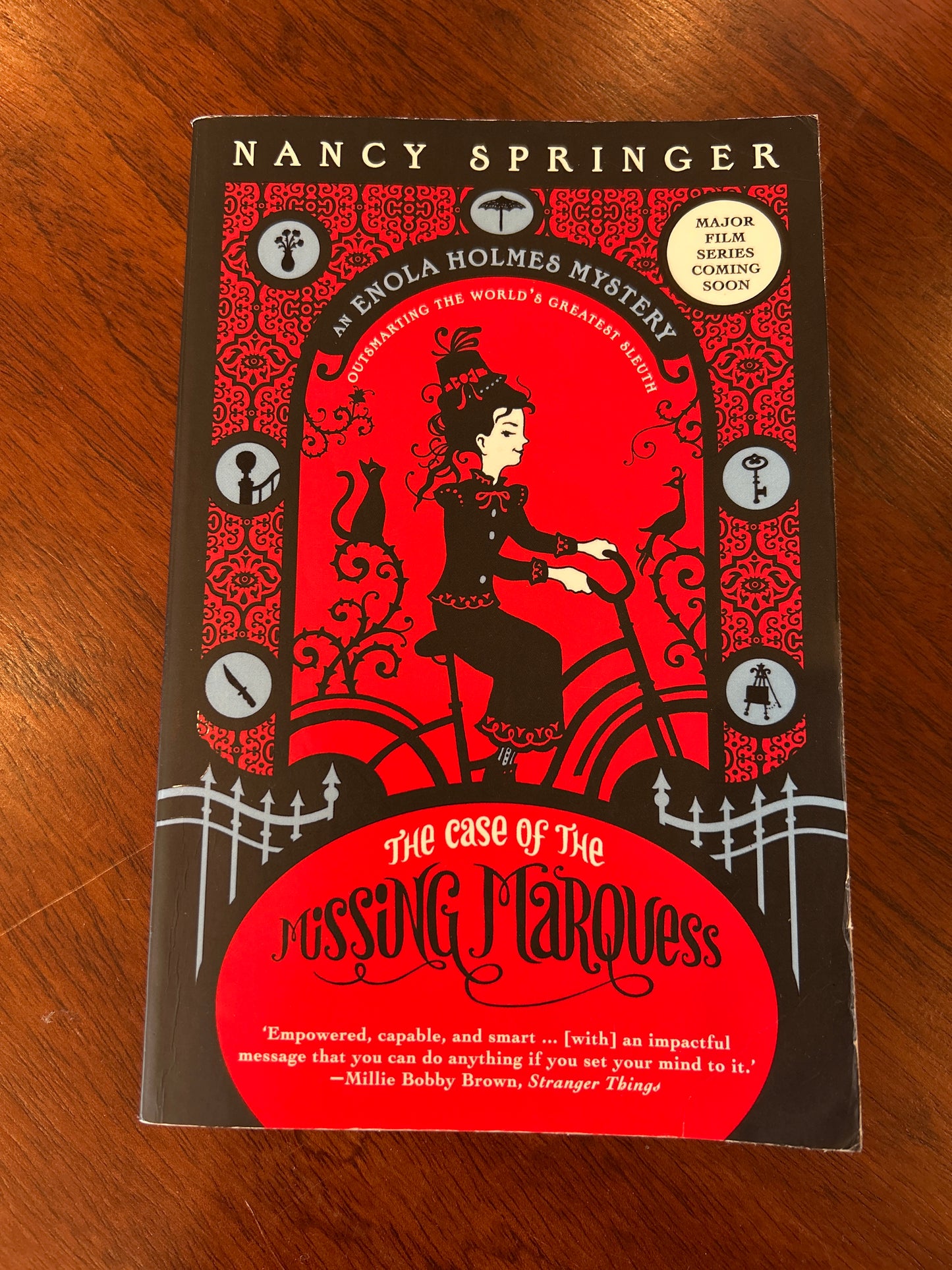 Case of the missing marquess: an Enola Holmes mystery. Nancy Springer. 2018.