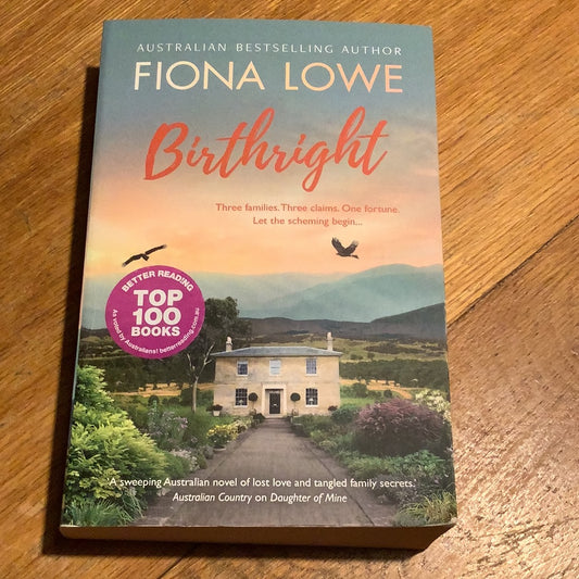 Birthright. Fiona Lowe. 2018.