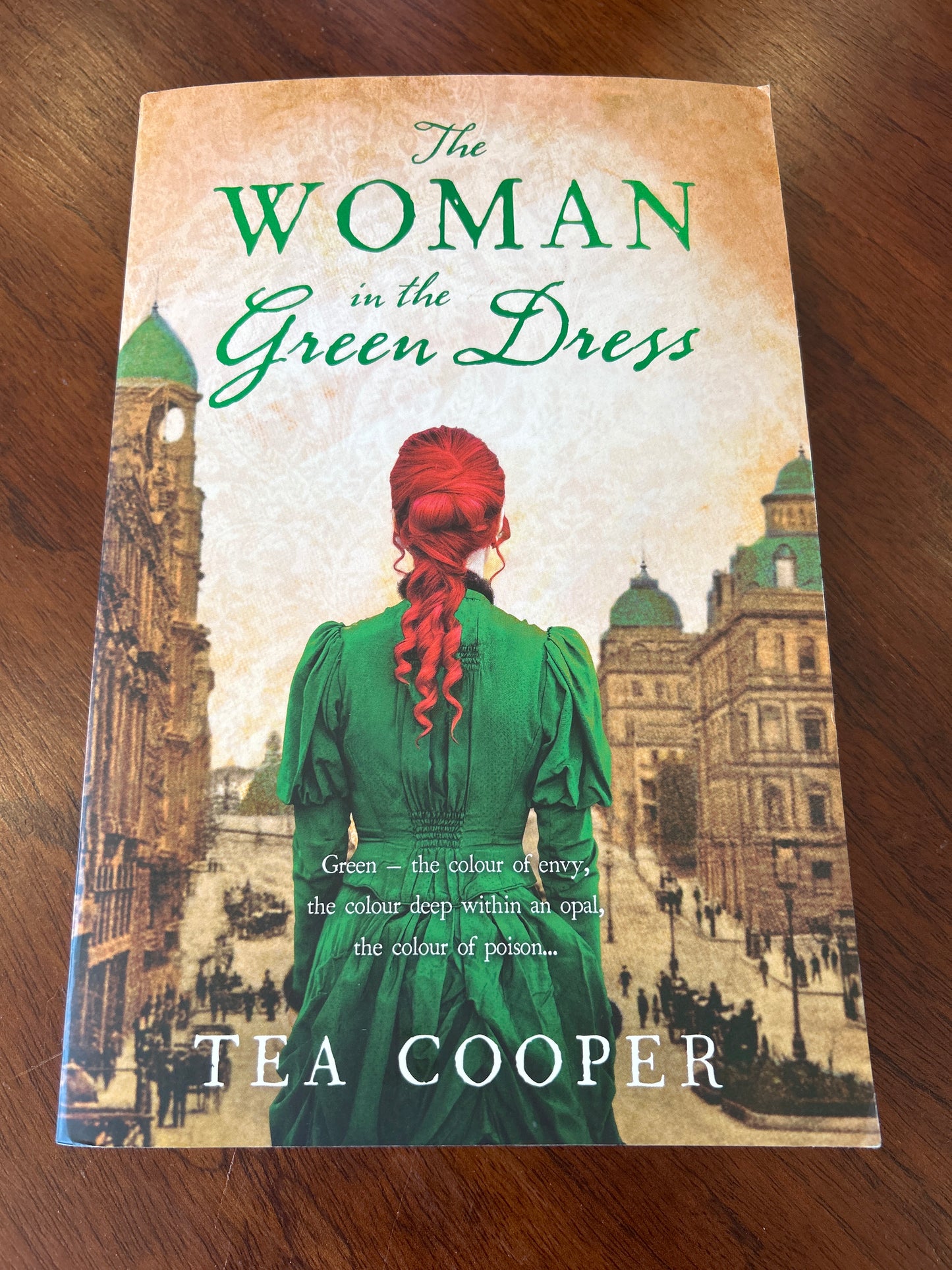Woman in the Green Dress. Tea Cooper. 2019.