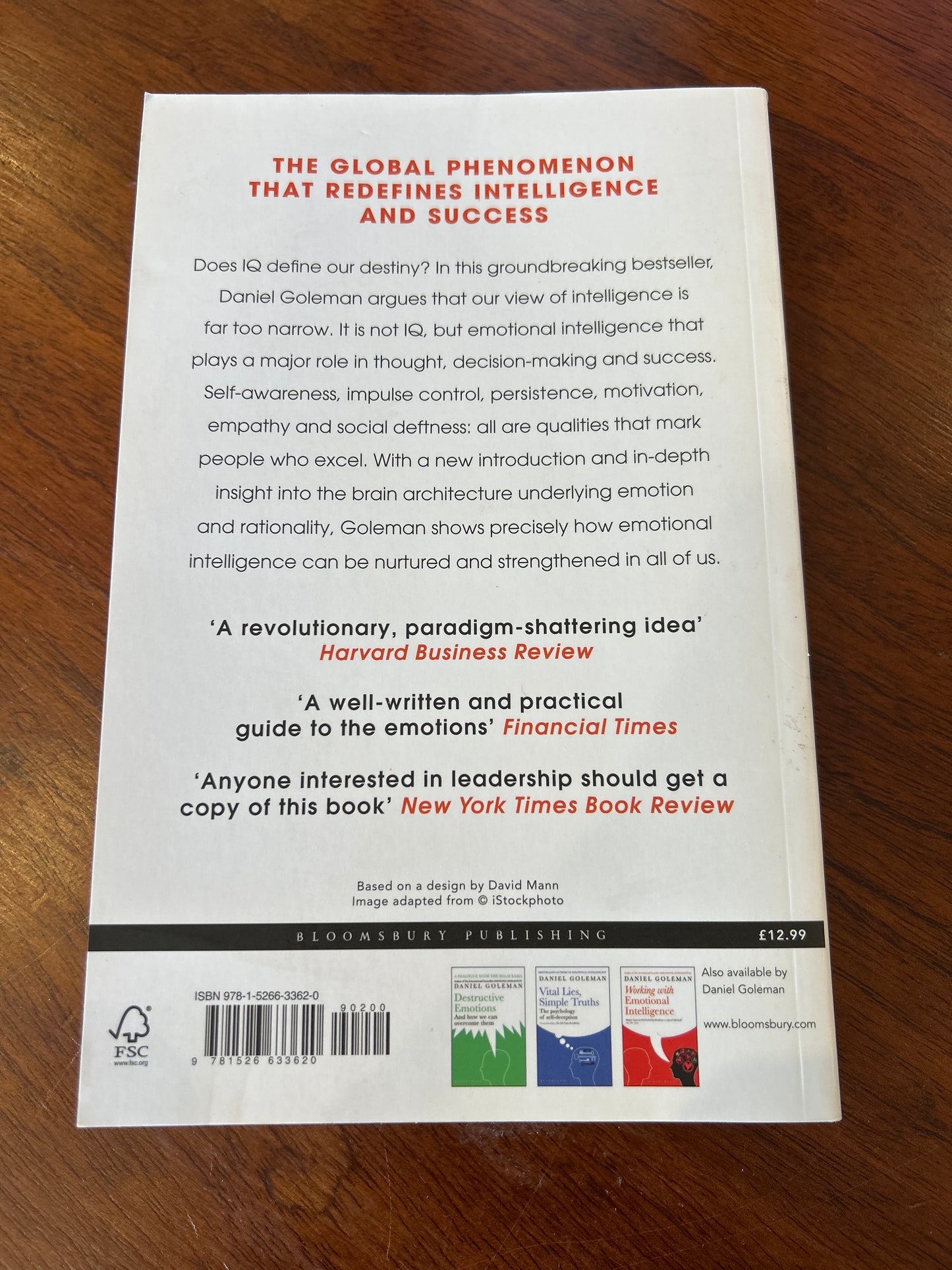 Emotional intelligence: why it can matter more than IQ. Daniel Goleman. 2020.