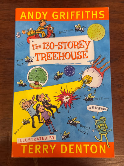 130-Storey Treehouse. Andy Griffiths. 2020.