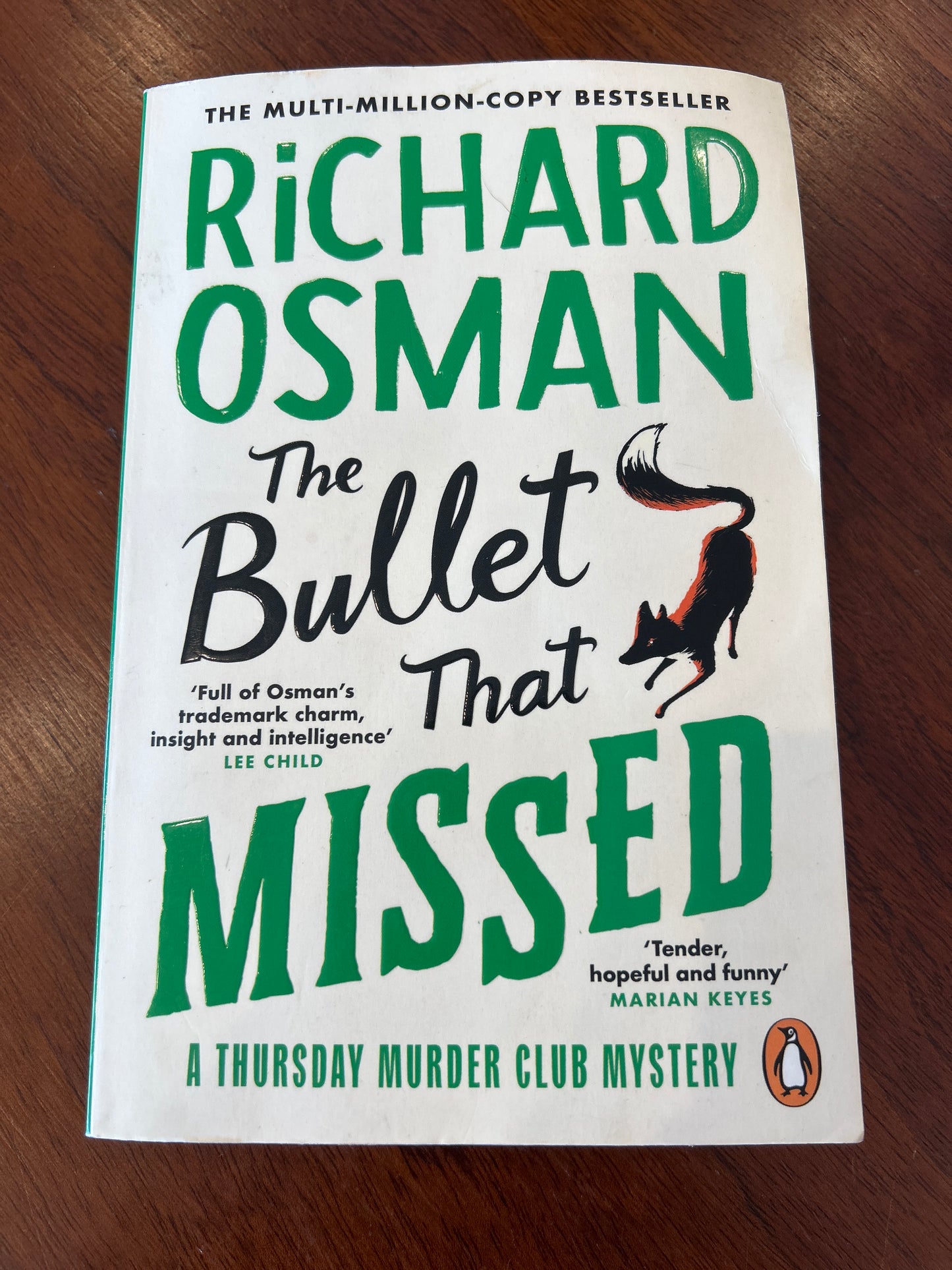 The Bullet that missed. Richard Osman. 2023.