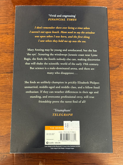 Remarkable creatures. Tracy Chevalier. 2009.