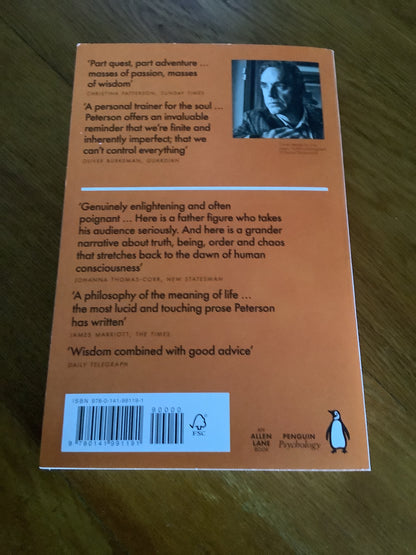 Beyond order: 12 more rules for life. Jordan B. Peterson. 2022.