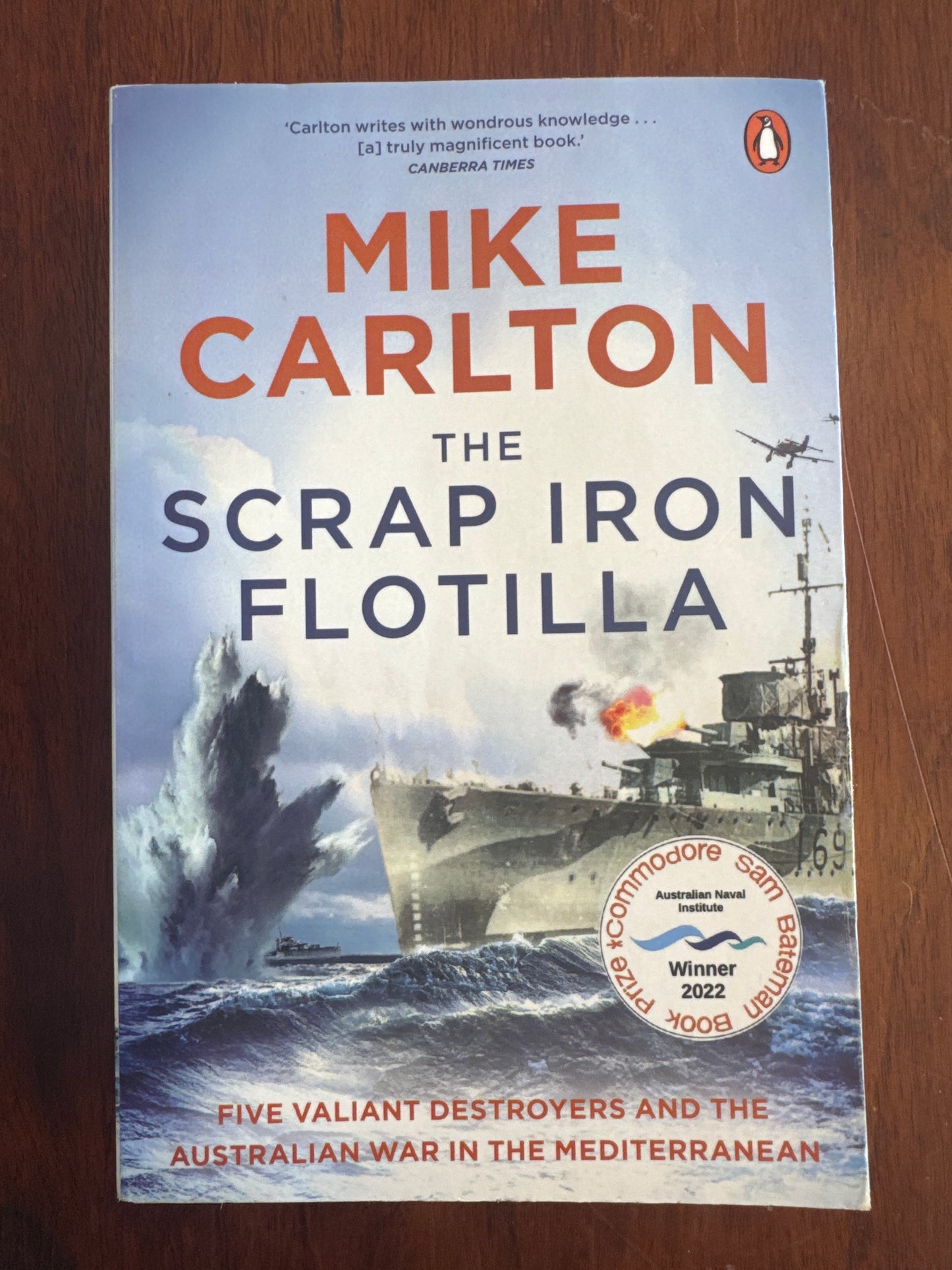 Scrap iron flotilla. Mike Carlton. 2023.