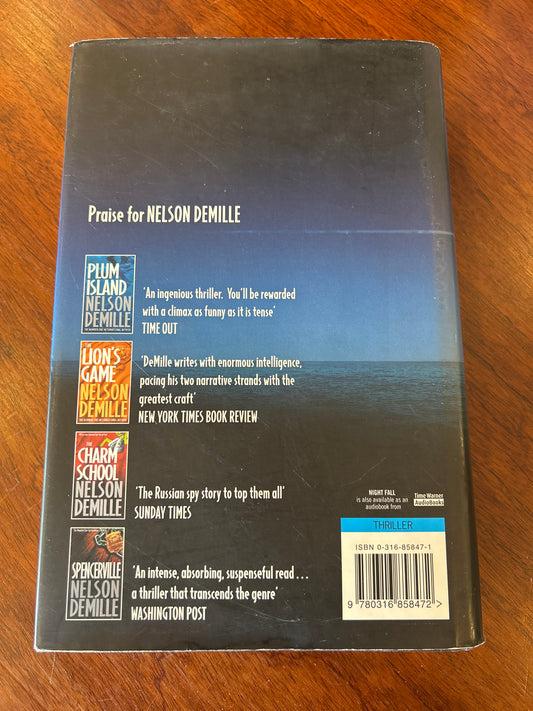 Night fall. Nelson DeMille. 2004.