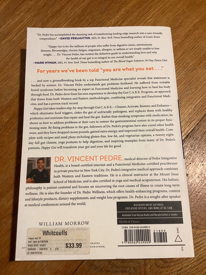 Happy gut: the cleansing program to help you lose weight, gain energy and eliminate pain. Vincent Pedre. 2015.