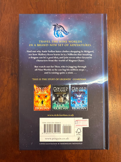 Magnus Chase 9 from the new worlds. Rick Riordan. 2018.