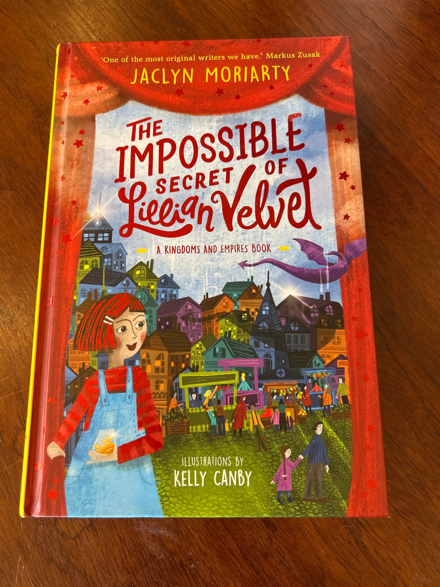 Impossible secret of Lillian Velvet. Jaclyn Moriarty. 2023.