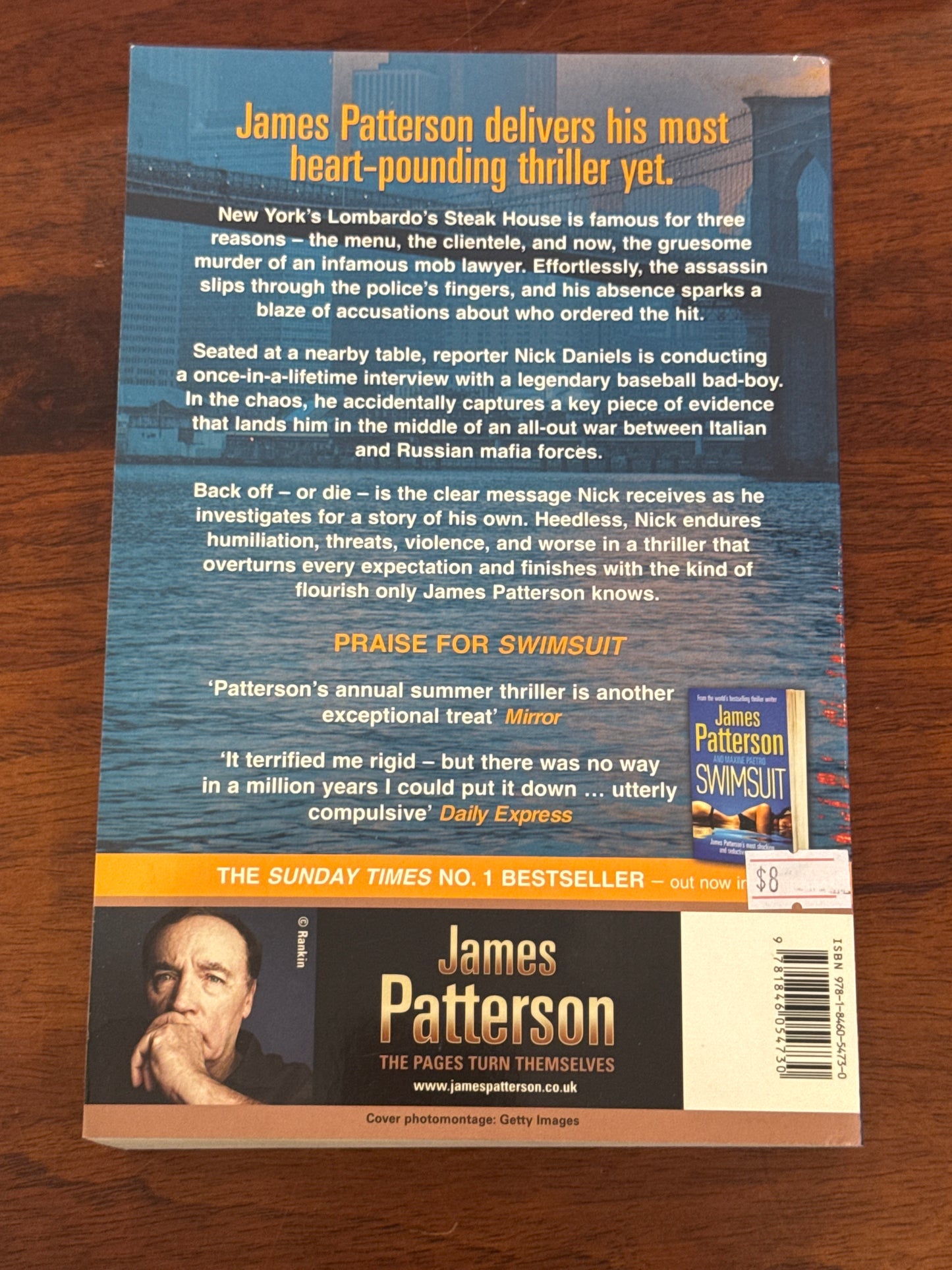 Don’t blink. James Patterson. 2010.