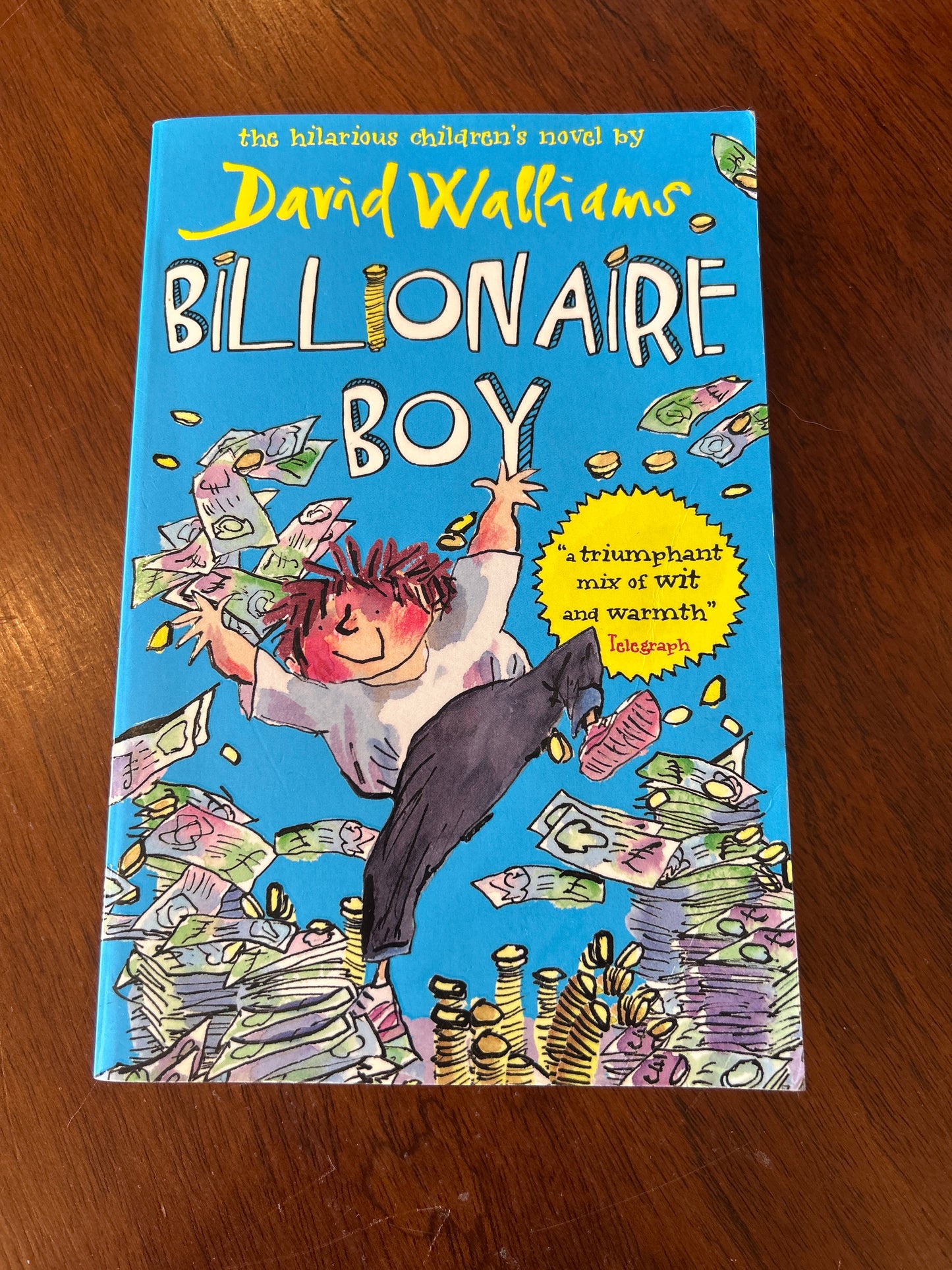 Billionaire boy. David Walliams. 2010.