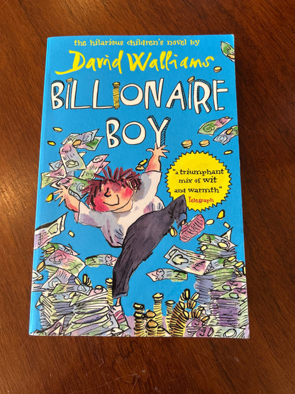 Billionaire boy. David Walliams. 2010.