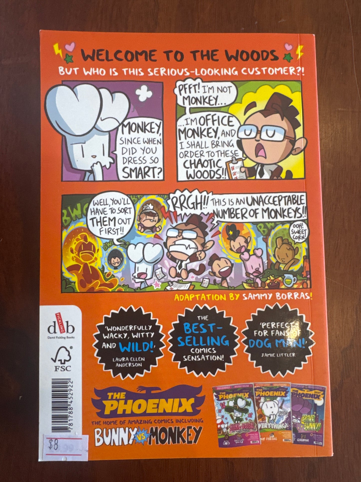 Bunny vs Monkey: Multiverse Mix-up! Jamie Smart. 2023.