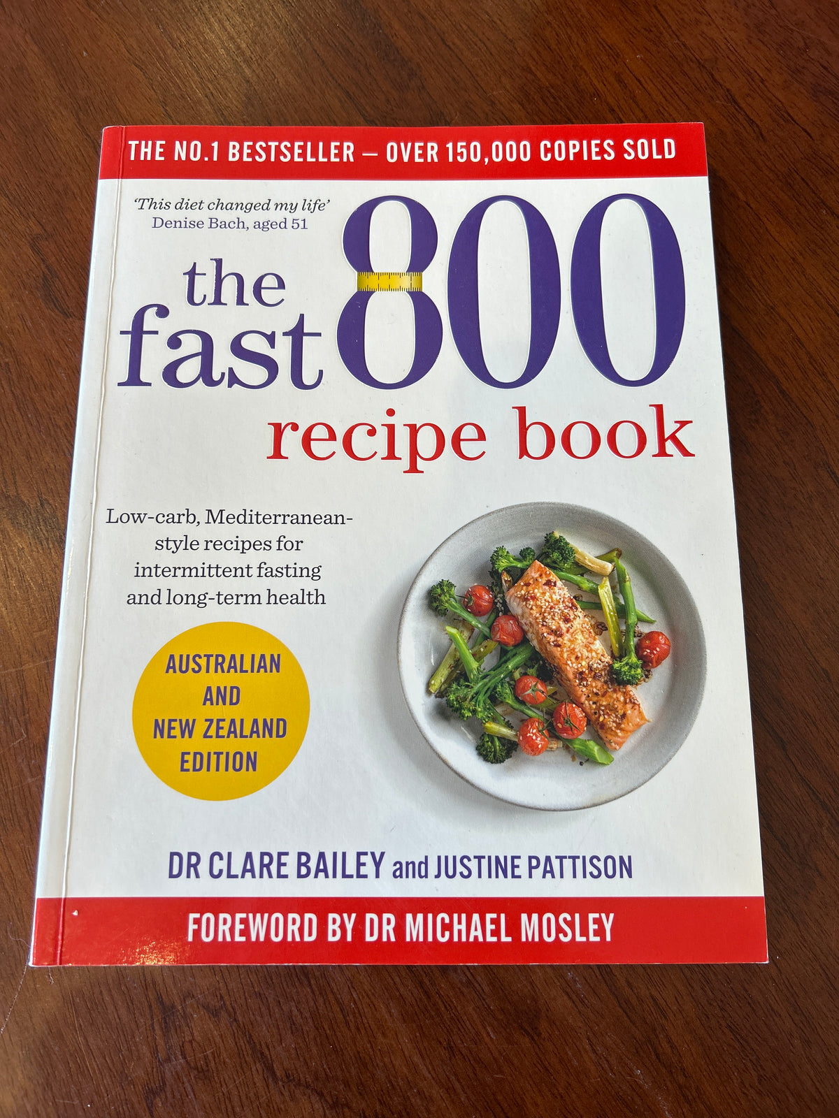 Fast 800 recipe book: low-carb Mediterranean-style recipes for intermittent fasting and long-term health. Clare Bailey and Justine Pattison. 2019.