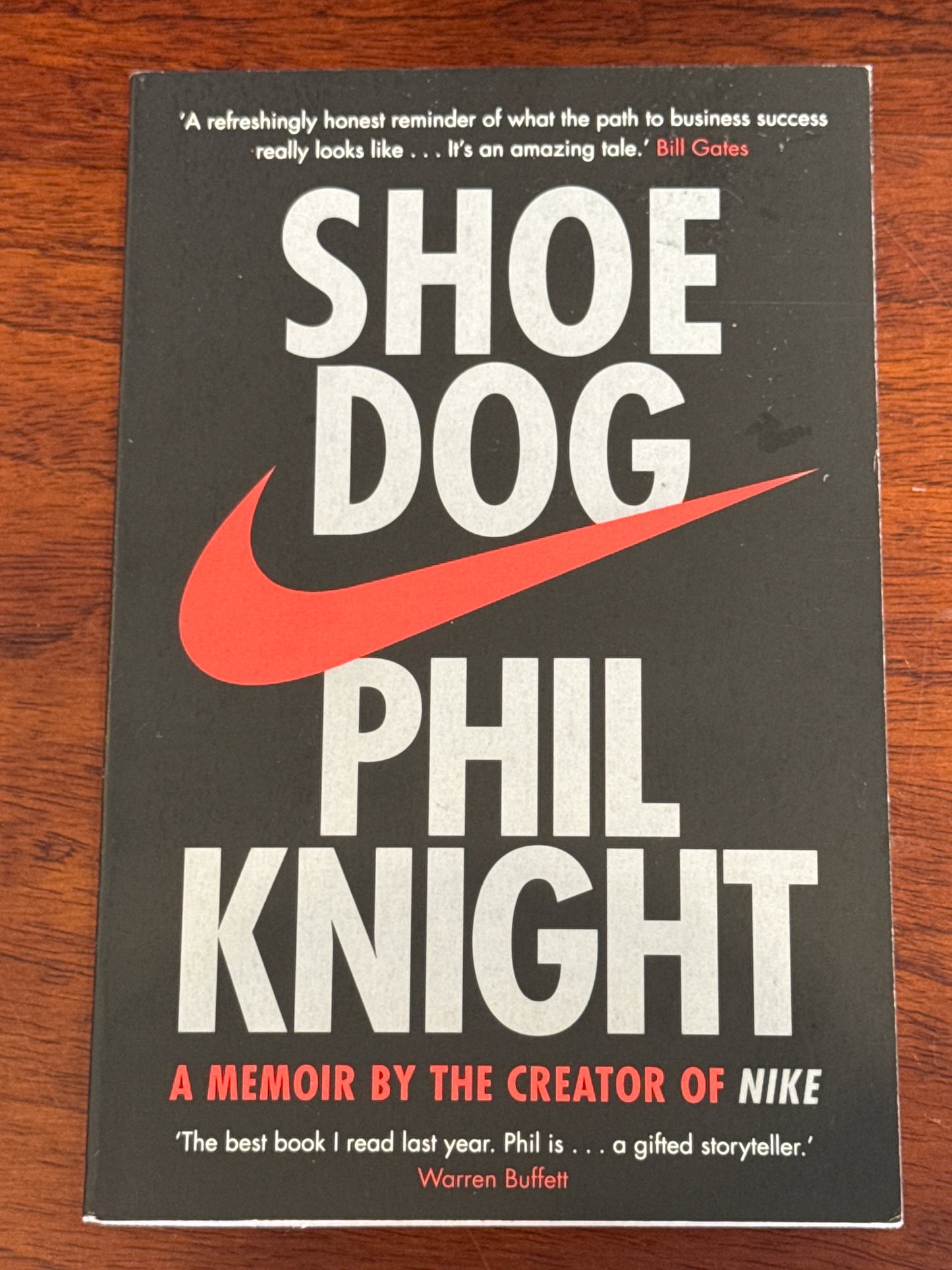 Shoe Dog. Phil Knight. 2016.