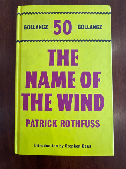 Name of the wind. Patrick Rothfuss. 2017.