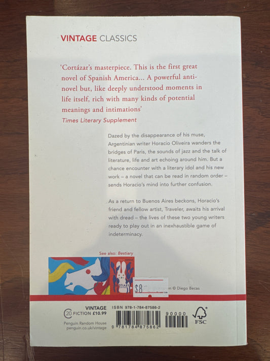 Hopscotch. Julio Cortázar. 2020.