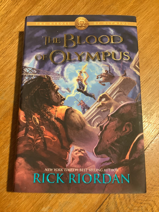 Blood of Olympus. Rick Riordan. 2014.