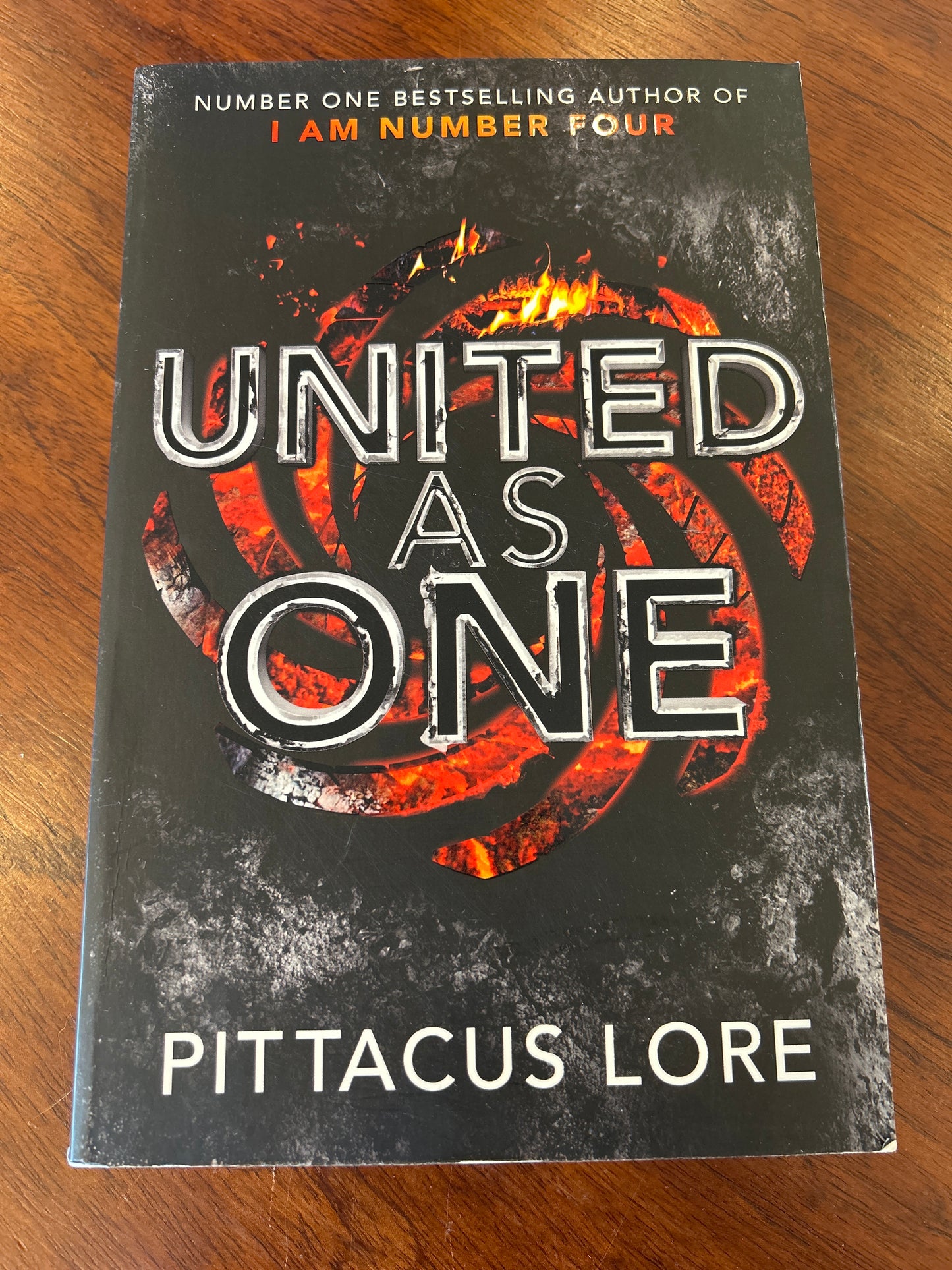 United as one. Pittacus Lore. 2016.