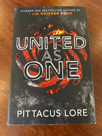 United as one. Pittacus Lore. 2016.