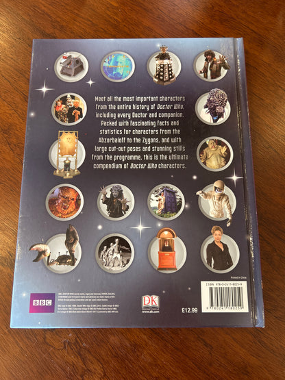 Doctor Who character encyclopedia. Jason Loborik, Annabel Gibson, Moray Lang & Emma Grange. 2014.