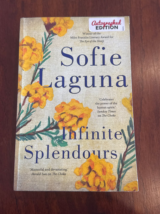 Infinite splendours. Sophie Laguna. 2020.