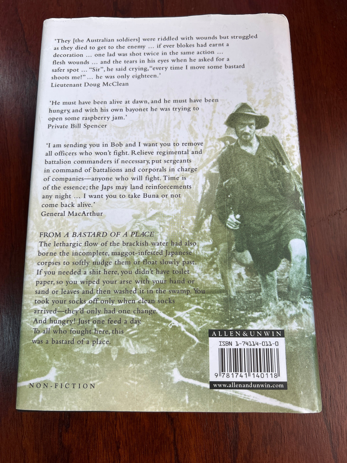 Bastard of a place: Australians in Papua, Kokoda, Milne Bay, Gona, Buna, Sanananda. Peter Brune. 2003.