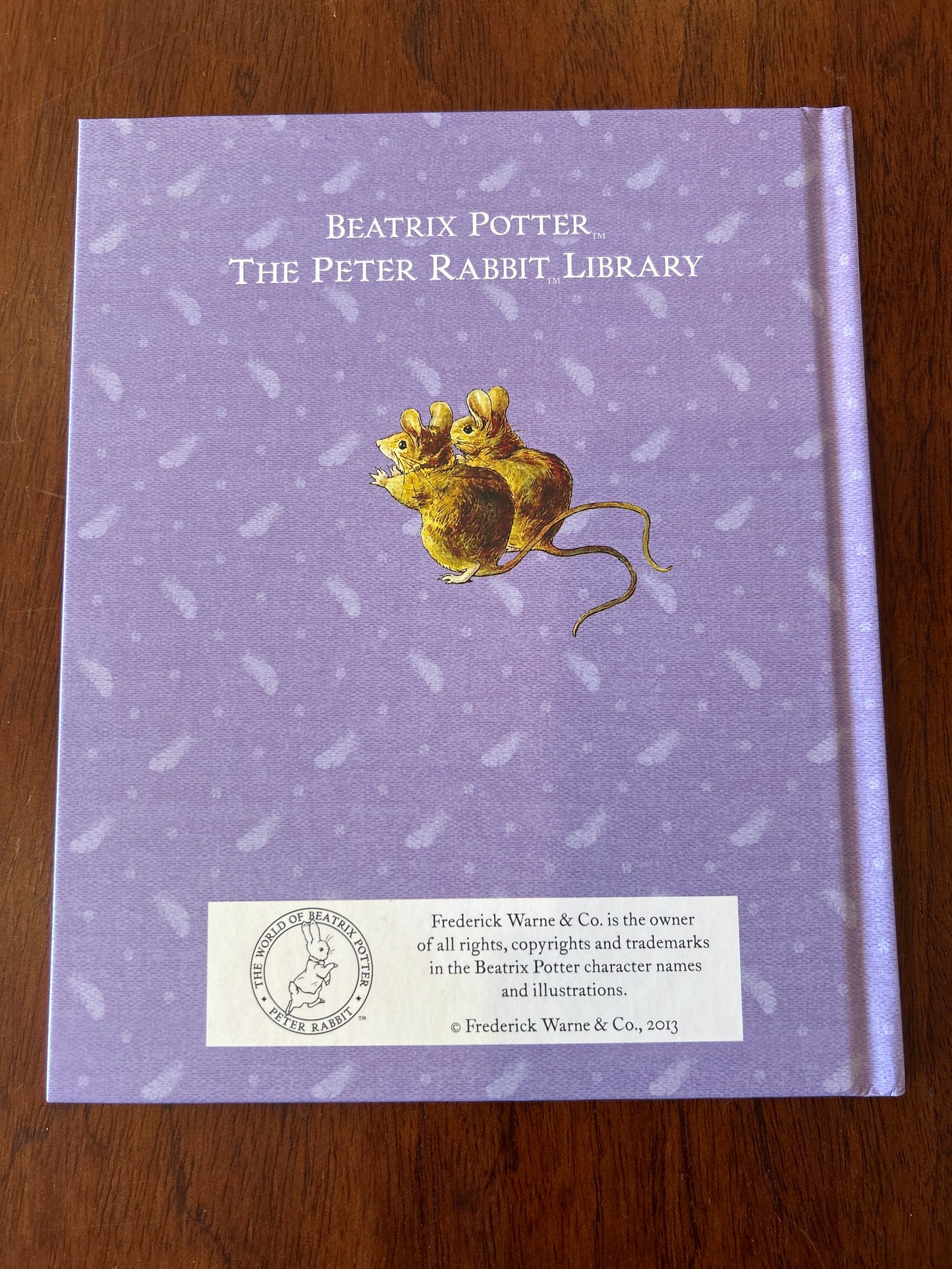 Tale of two bad mice. Beatrix Potter. 2013.