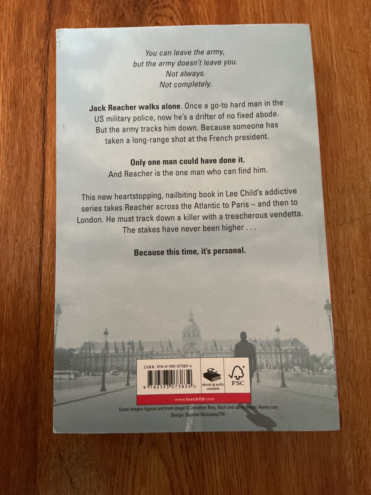 Personal. Lee Child. 2014.