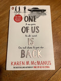 One of us is back. Karen McManus. 2023.