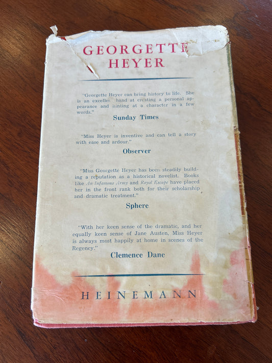 The Corinthian. Georgette Heyer. 1952.